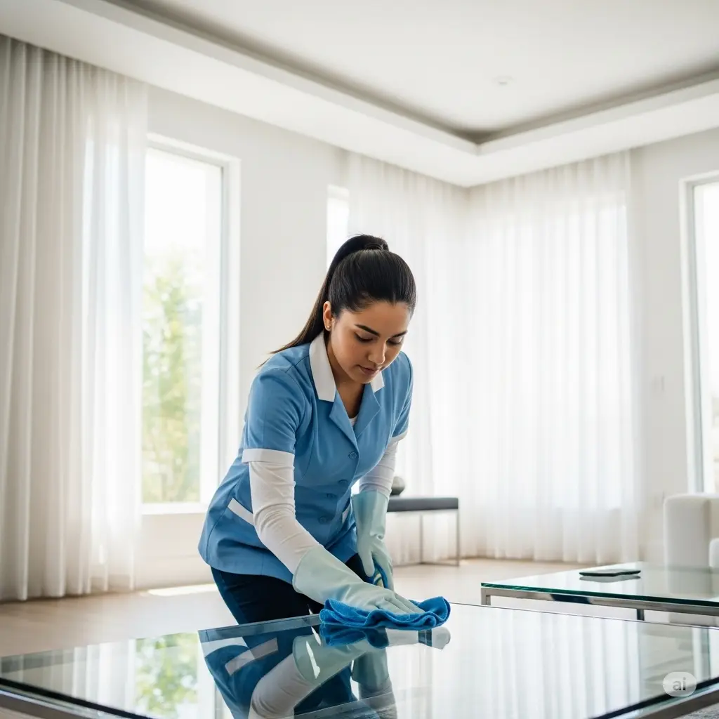 Intérieur de maison propre et bien rangé